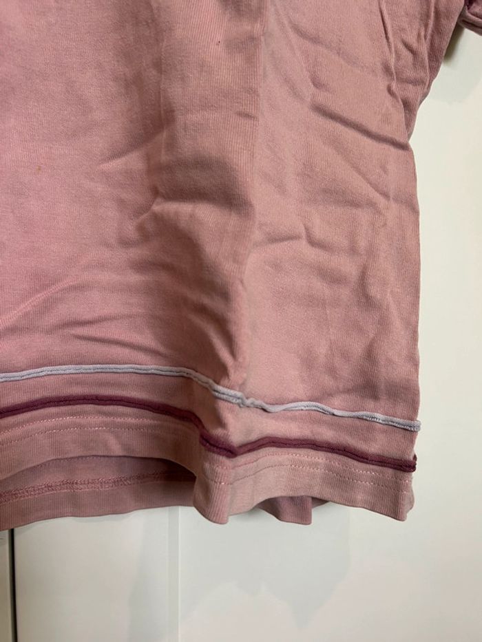 594 – polo de rugby rose femme - photo numéro 4