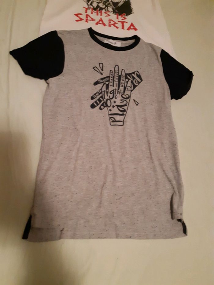 Lot 4 tee-shirts manches courtes 10 ans - photo numéro 8