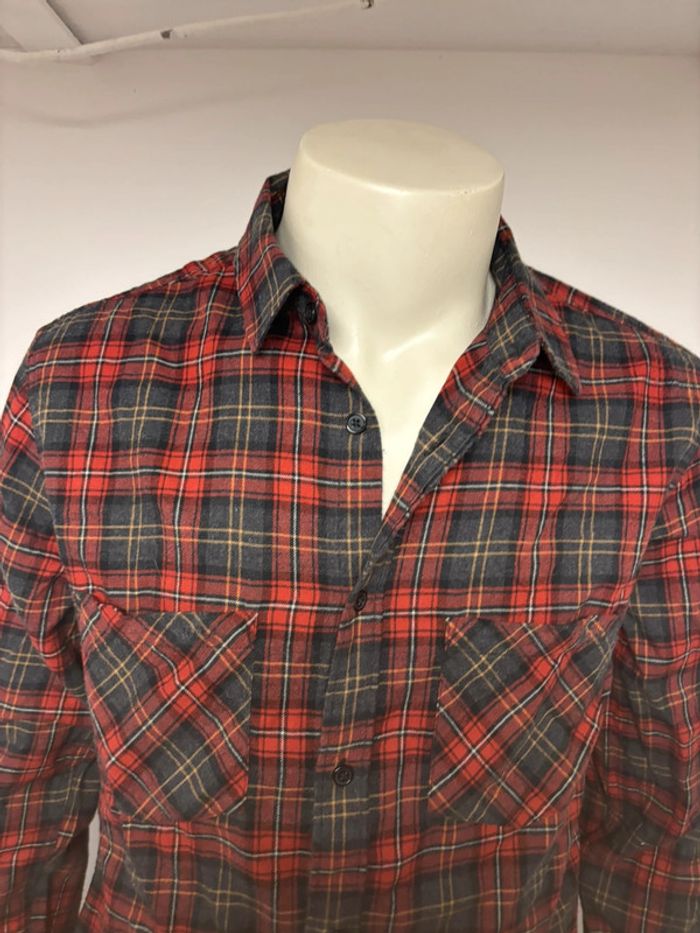 Chemise Homme The Kooples - Taille S - Style Bûcheron Bordeaux - photo numéro 7