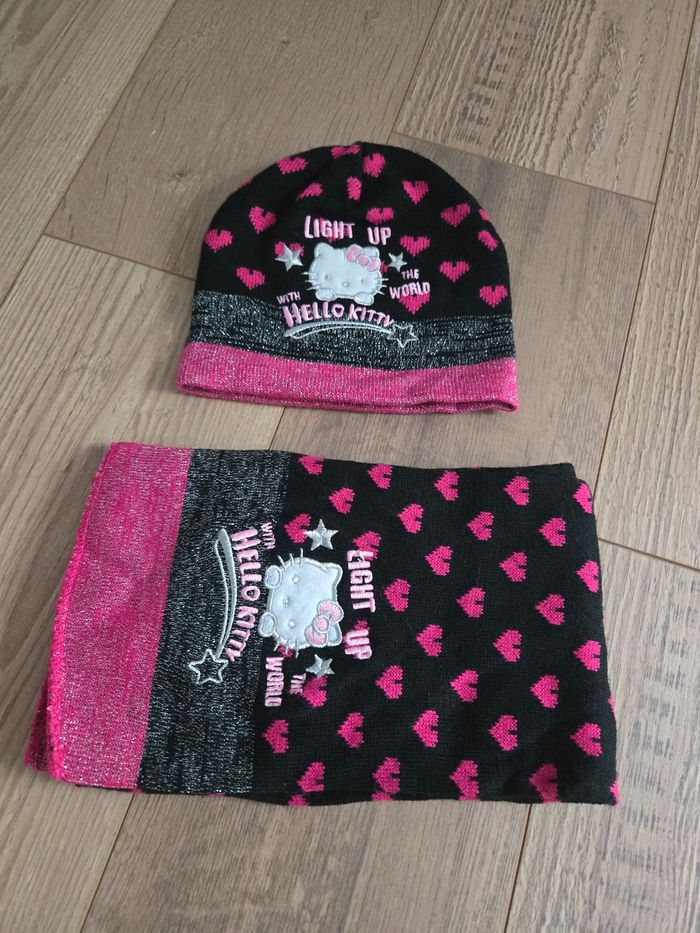 Bonnet + écharpe fille