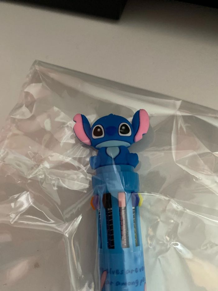 Stylo 10 couleurs Stitch - photo numéro 2