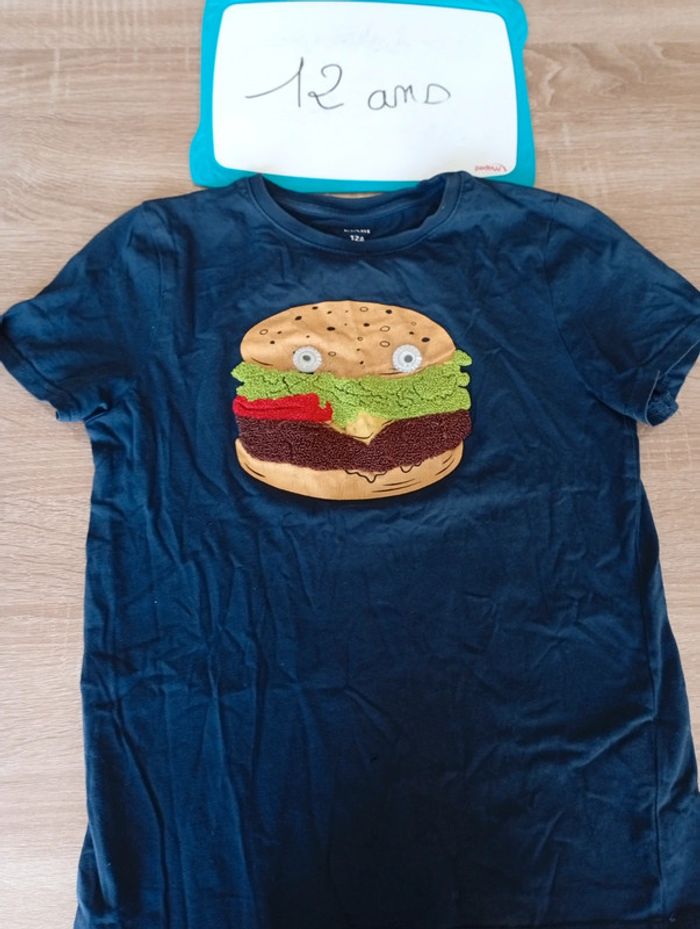 T shirt hamburger