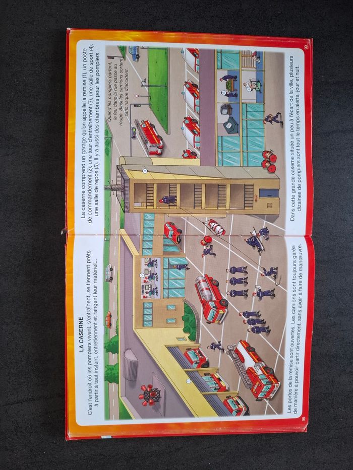 Livre L'imagerie des pompiers en bon état - photo numéro 7