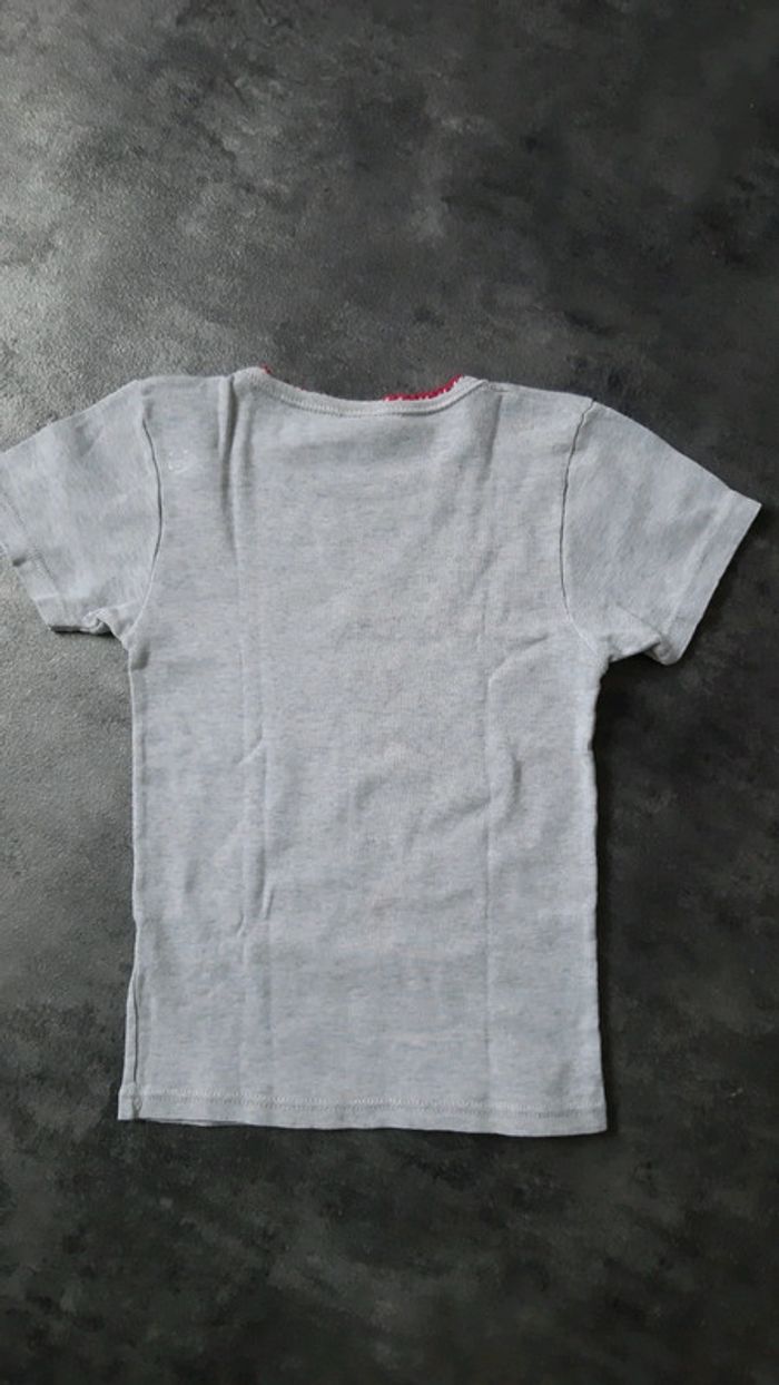 2 t-shirts manches courtes fille 100% coton - photo numéro 8