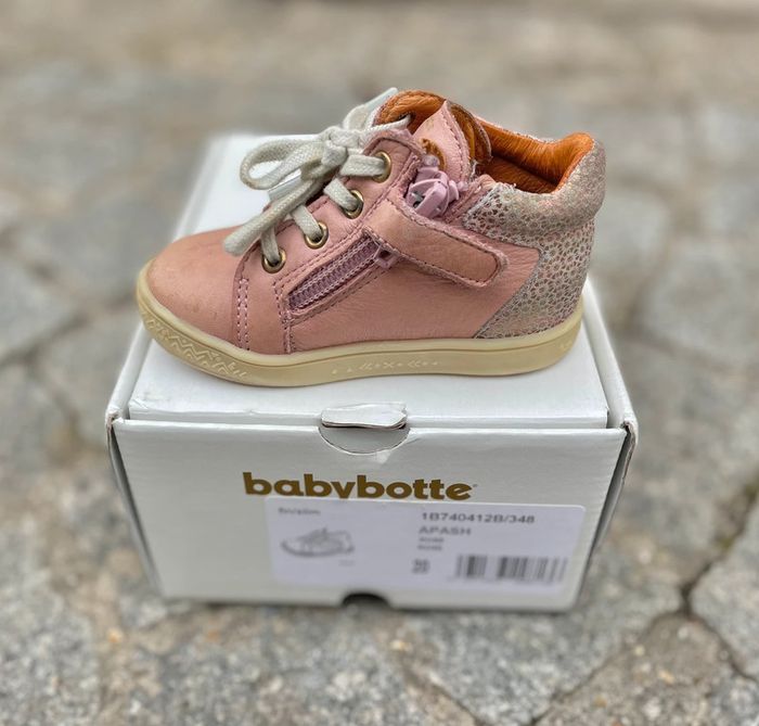 Chaussures fille montantes babybotte, taille 20 - photo numéro 2