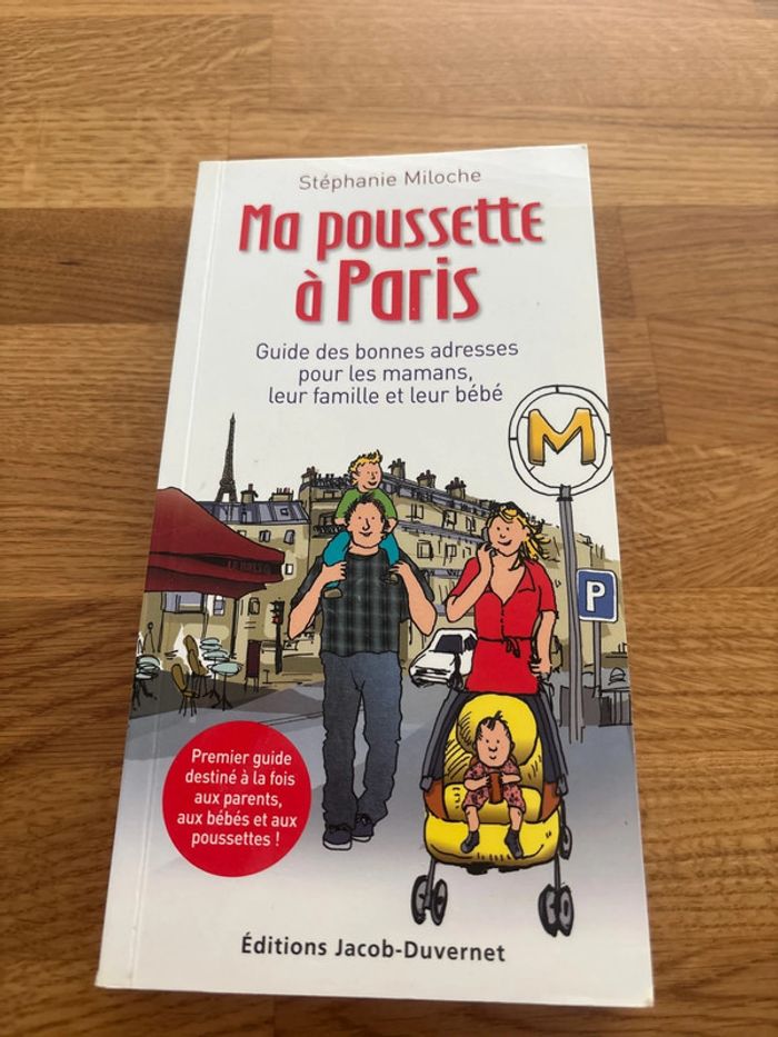 Livre ma poussette à Paris