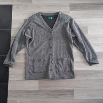 Veste femme grise Kiabi taille 38