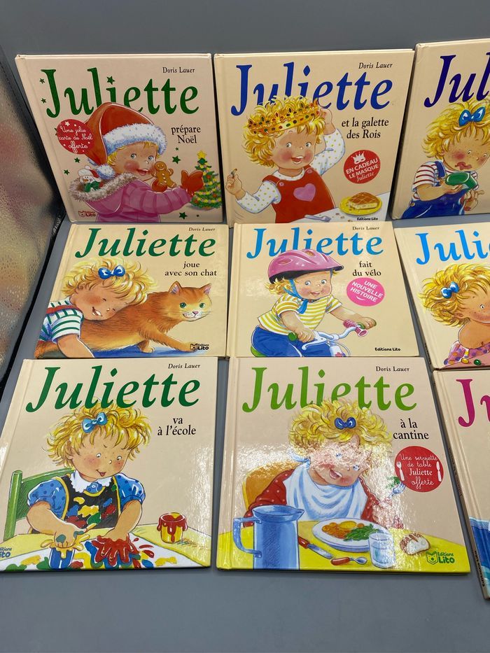 Lot  de 9  livres Juliette - photo numéro 3