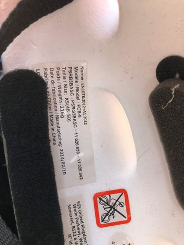 Casque vélo enfant taille XS rose - photo numéro 6
