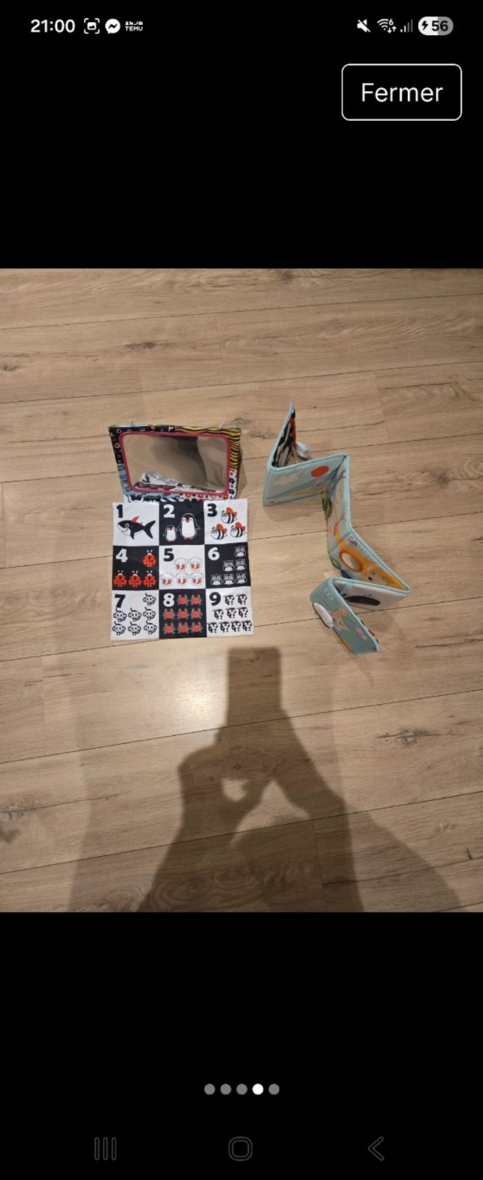 Miroir et livre d’éveil - photo numéro 4