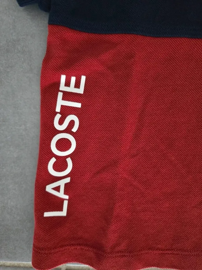 Polo manches courtes lacoste - photo numéro 2