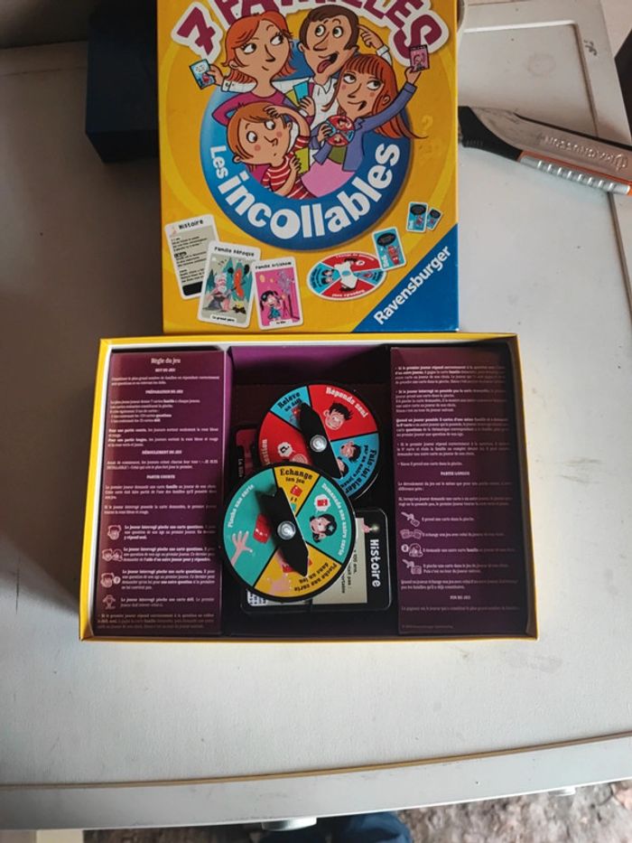 Jeux de société le jeu des 7 familles les incollables - photo numéro 3