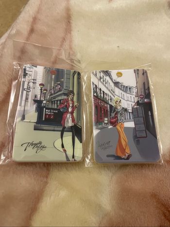 Lot porte clé et carte