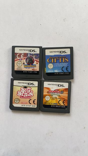 Lot 4 jeux ds