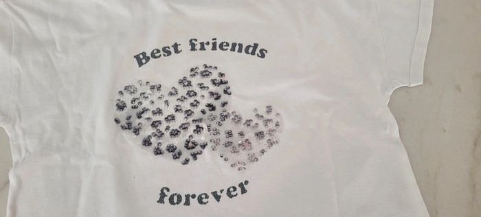 Tee shirt manches courtes BFF TEX - photo numéro 2