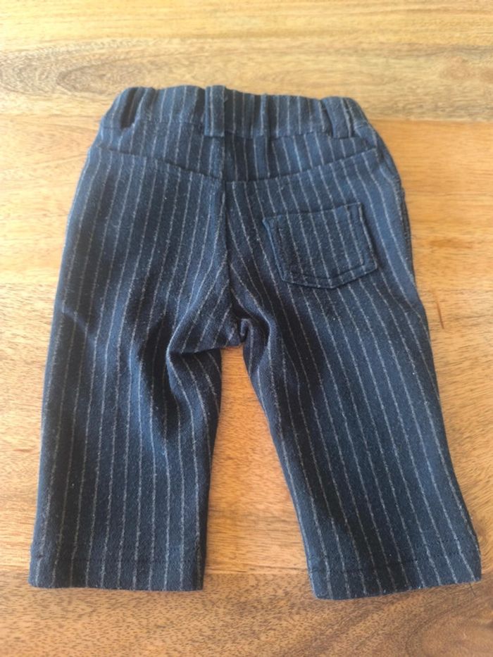 Pantalon rayures Kiabi 3 mois - photo numéro 2