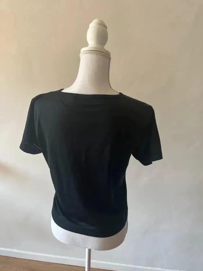 Tee shirt noir - Taille L - photo numéro 4