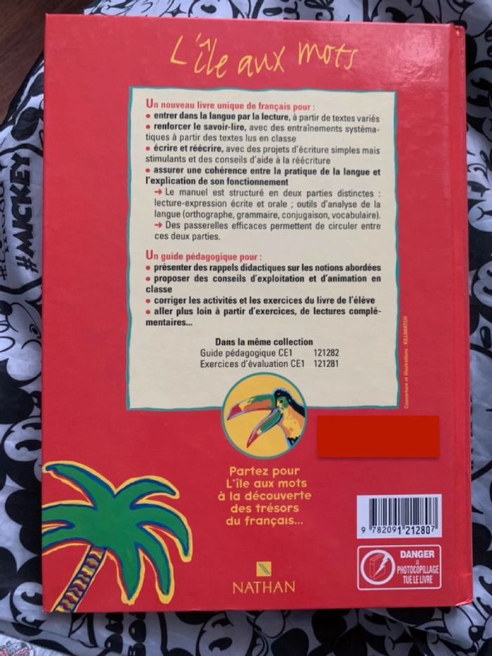 L'île aux mots - Tout le français au CE1 + Guide pédagogique (Extrait) - photo numéro 2