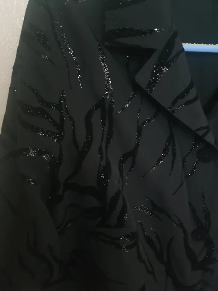 Veste noir strass 46 - photo numéro 3
