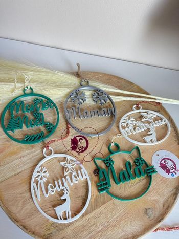 Boule noel personnalisé