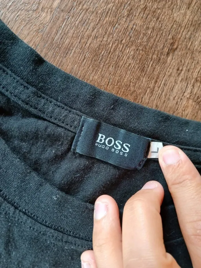Tee shirt Hugo boss L noir - photo numéro 2