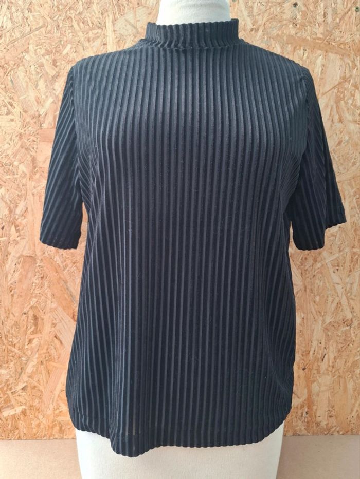 Haut T-shirt lignée transparent