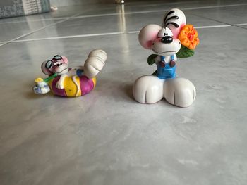 Lot de deux figurines diddl