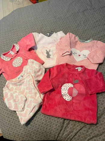 Lot de 5 pyjamas