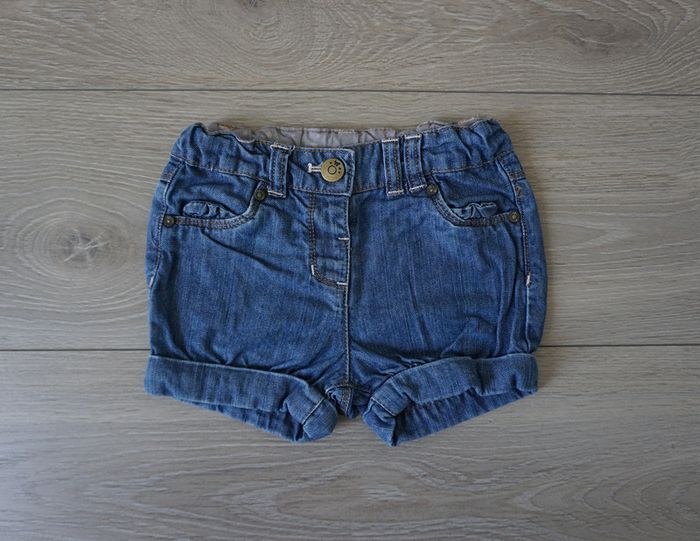 Short en jeans