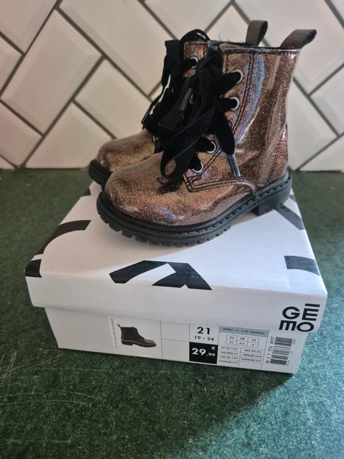 Boots pailleté taille 21 - photo numéro 3