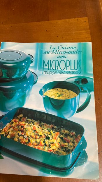 Tupperware La cuisine au micro ondes avec micro plus vert