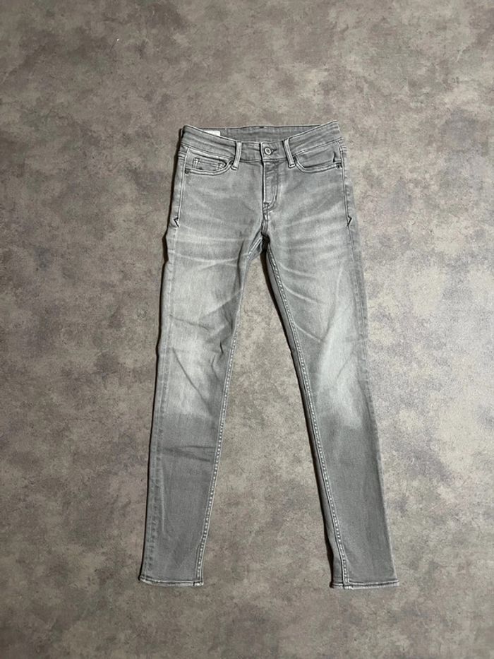 Jean Kings Of Indigo June mid rise slim W26 L30
