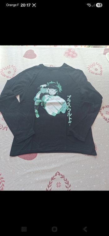 Tee-shirt manches longues My Hero Academia XXS