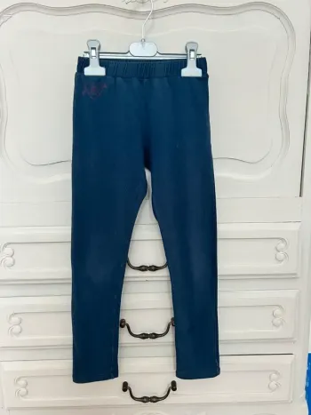 Ravissant legging IKKS bleu foncé taille 8 ans