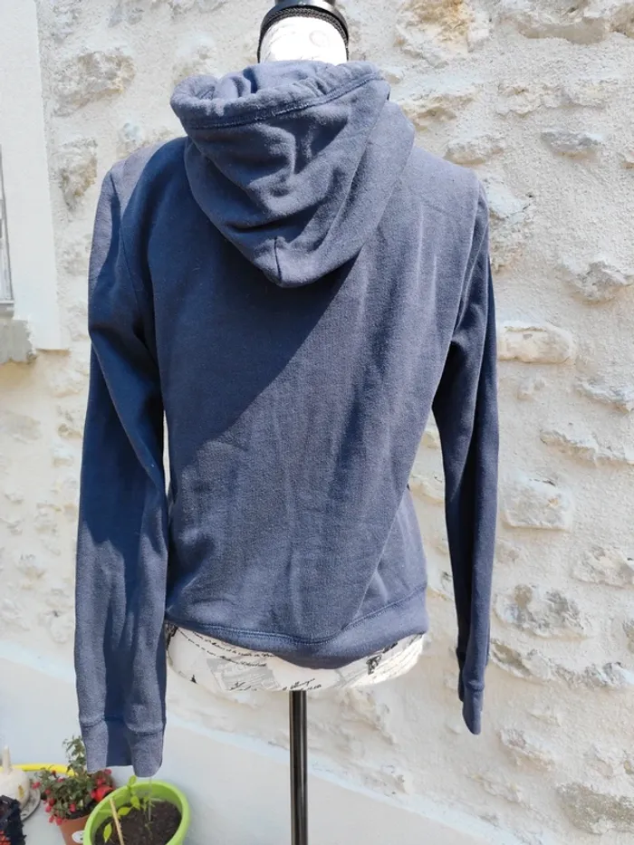 Sweat zippé Hollister femme taille M - photo numéro 3