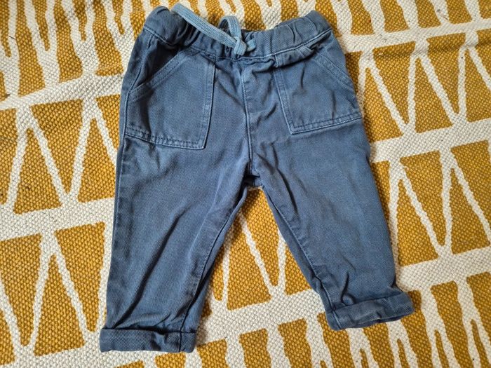 Pantalon jean bleu bébé Bout'chou