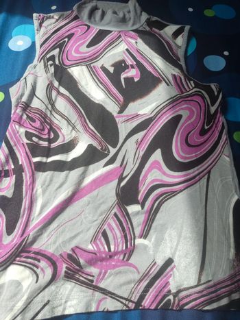 Debardeur petit col sans manche