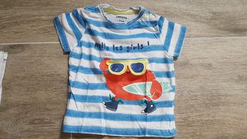 T-shirt manches courtes 3 mois