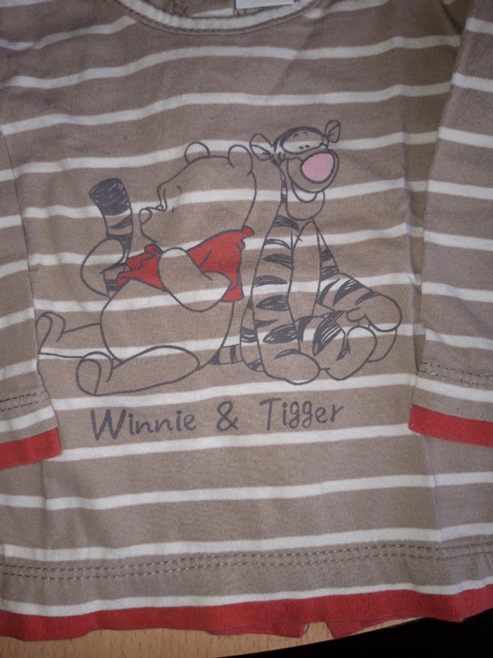 Tee-shirt manches longues disney - photo numéro 2