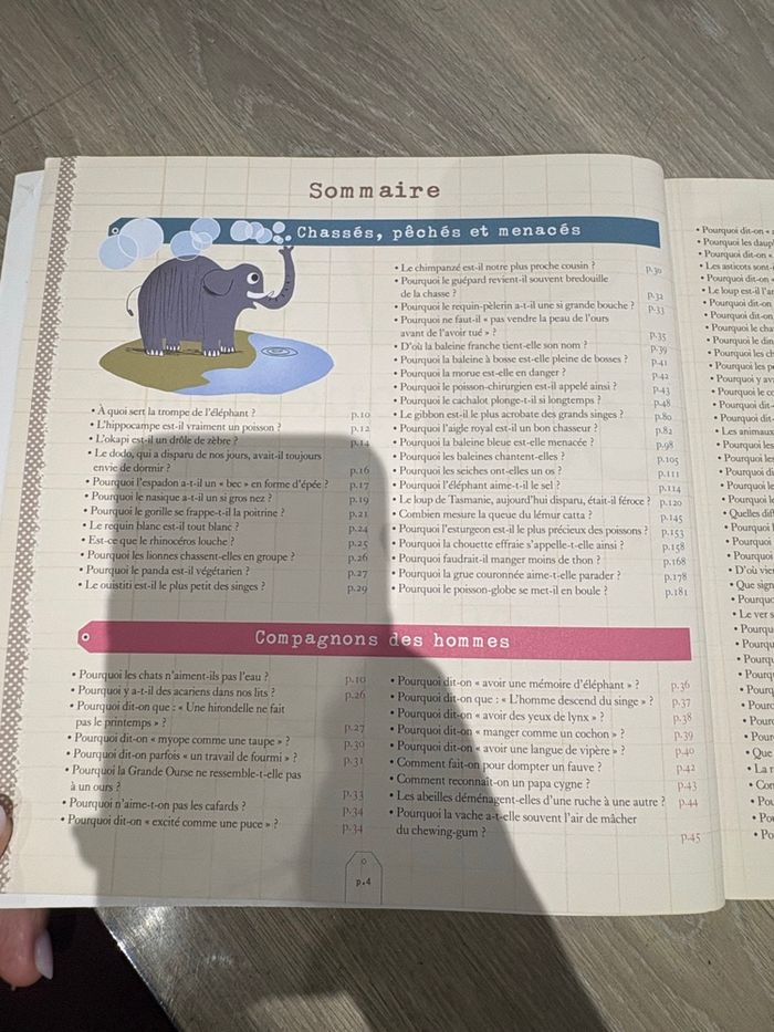 Livre 365 questions réponses sur les animaux - photo numéro 2