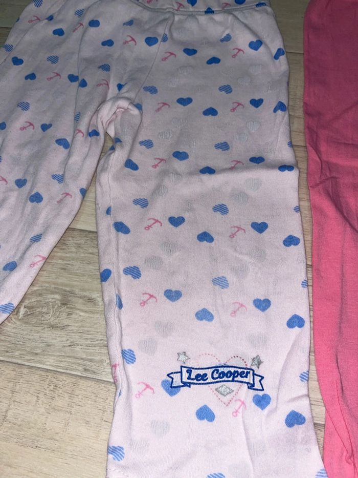 Deux pantalons fille - photo numéro 2