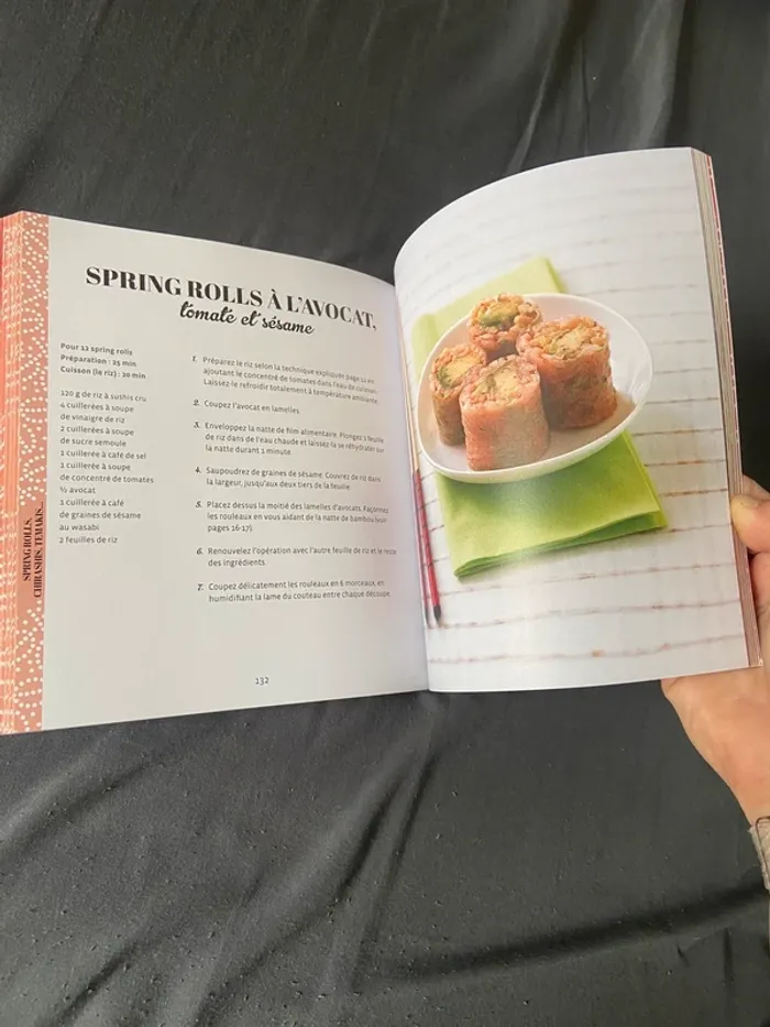 Livre de cuisine sushis makis yakitoris onigris - photo numéro 5
