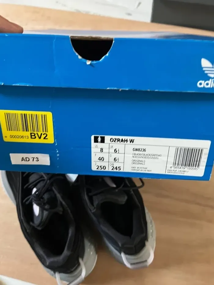 Adidas Ozrah Black Pink 40 - photo numéro 5