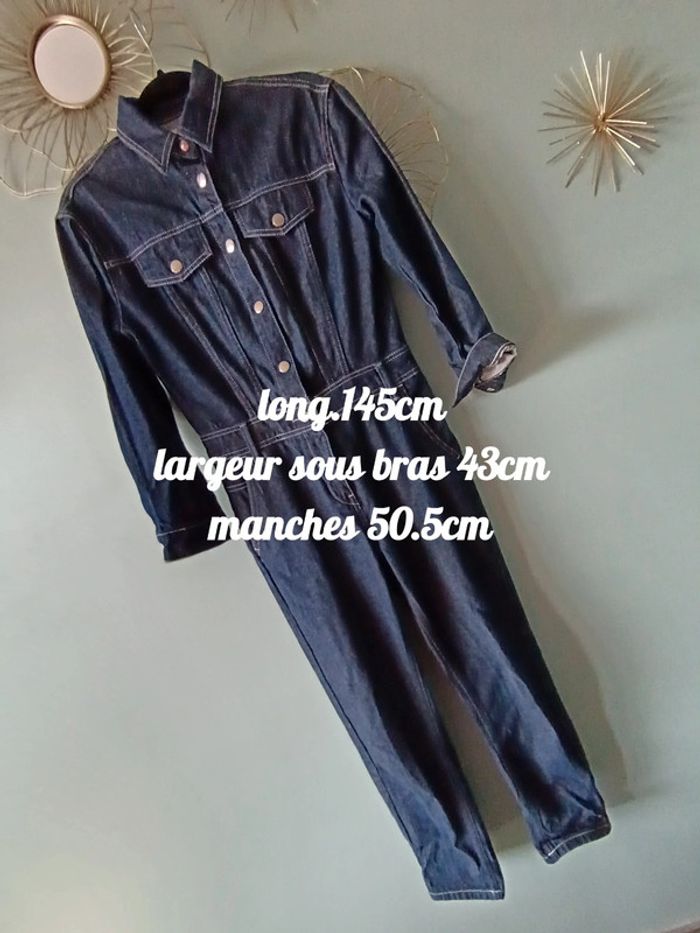 Combinaison jeans taille 34 - photo numéro 2