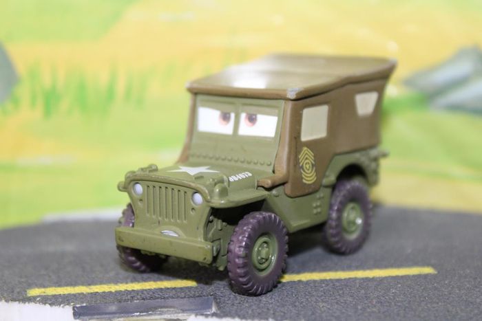Disney Pixar cars Sarge
