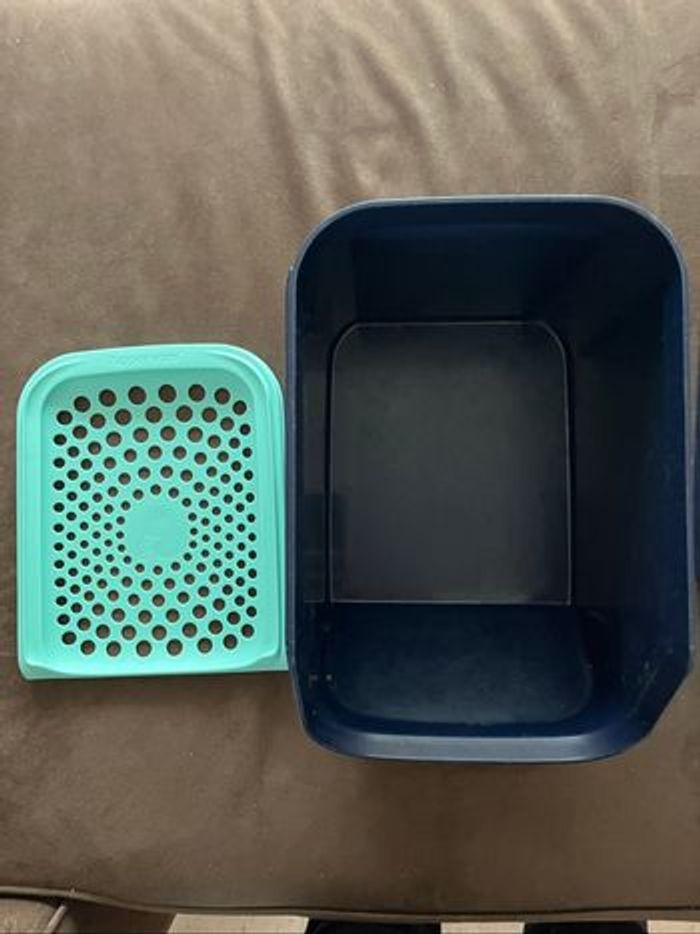 Lot de 2 bacs a oignons Tupperware - photo numéro 2