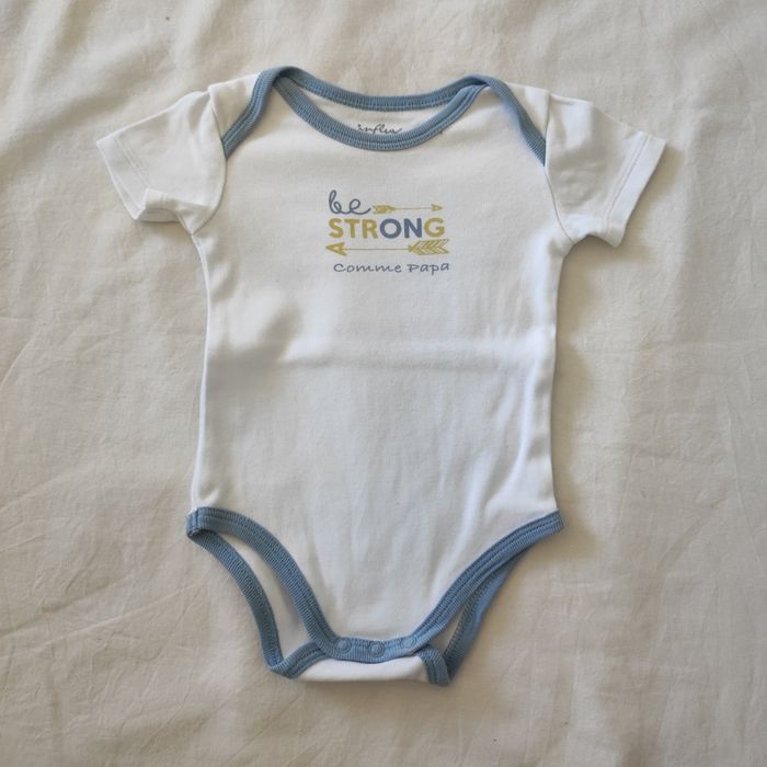 Lot de 4 bodies bébé 3 mois Influx garçon - photo numéro 4