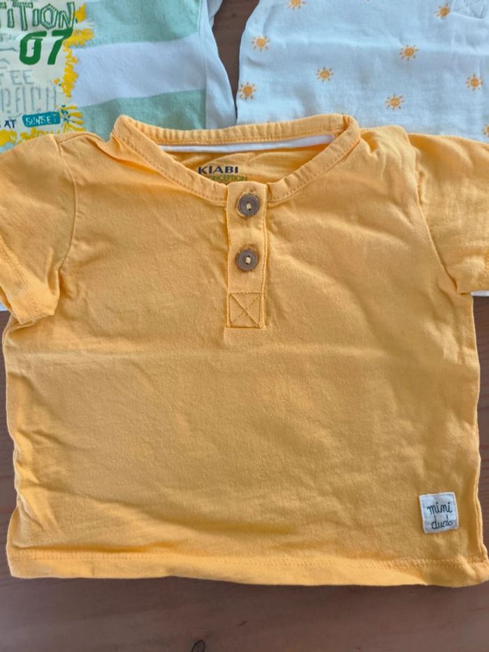Lot 3 T-shirt manches courtes bébé garçon 3 mois - photo numéro 4