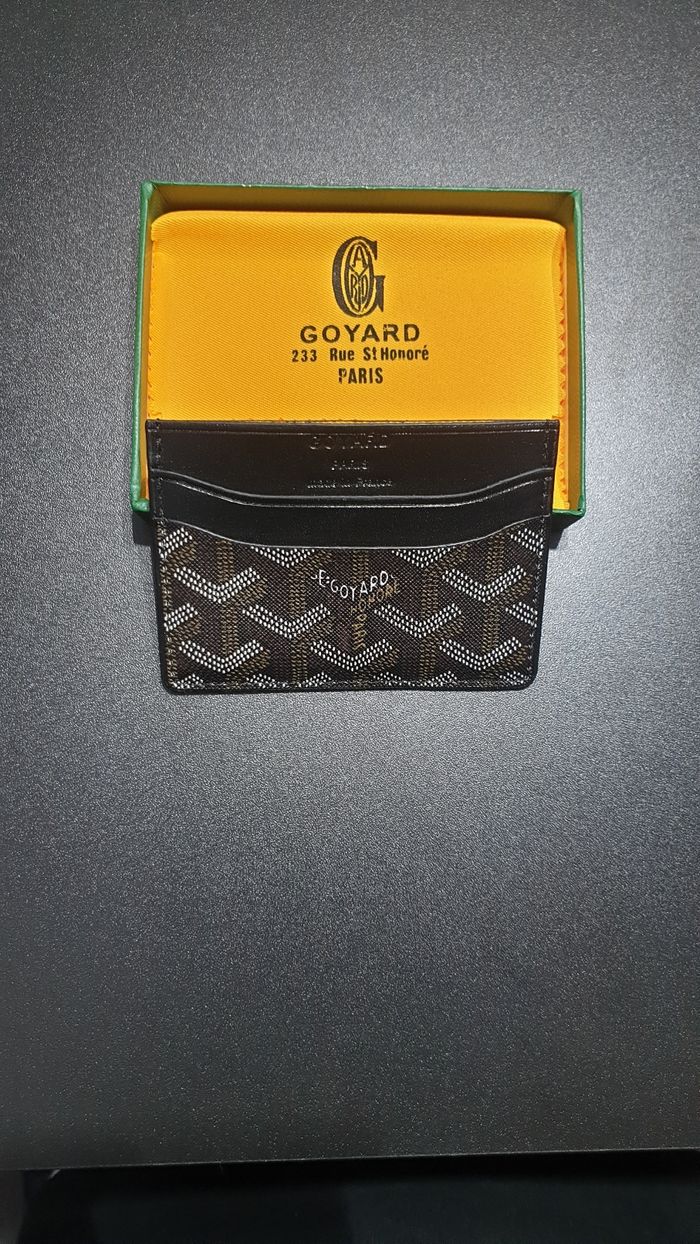 Porte-cartes goyard noir - photo numéro 2