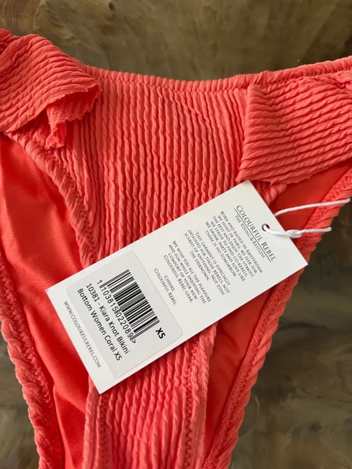 Bas de maillot de bain corail Colourful rebel - photo numéro 3